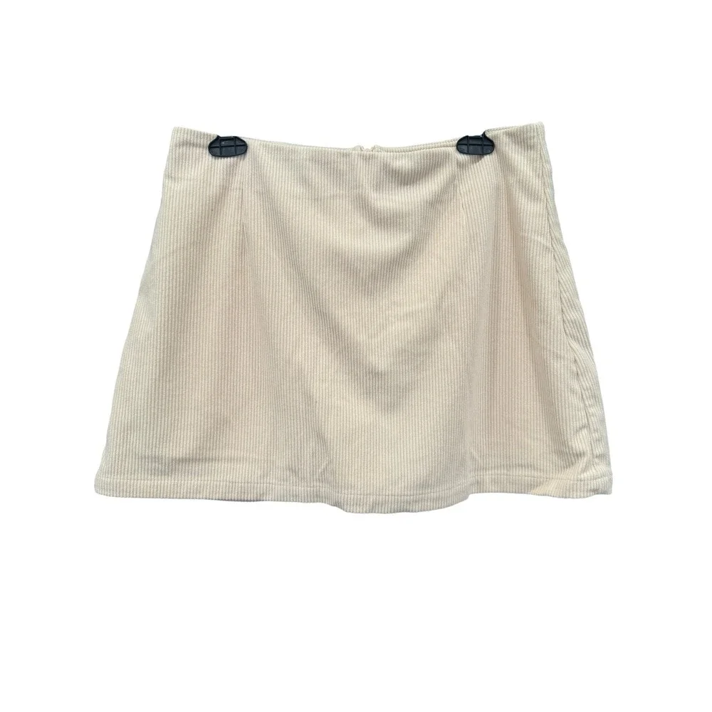 Halara Corduroy Mini Skirt NWT Built In Shorts-‎ Skort